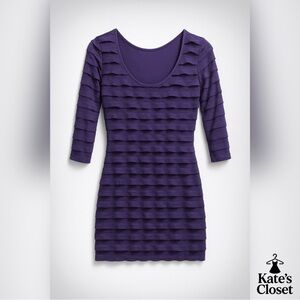 Purple Layered Dress by Max Studio (Size M)